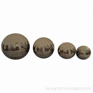 Christmas Balls Ceramic Crafts with Ion Plating, Available in Various Sizes, OEM Orders are Welcome